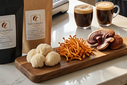 Mushroom Coffee (Dark Roast)